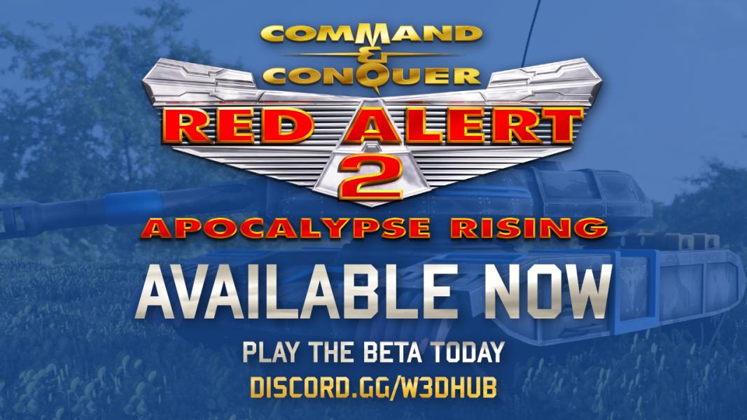 Red Alert 2: Apocalypse Rising Available Now!