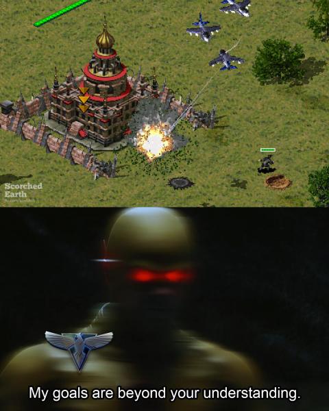 C-comrade general! The Allied airstrike somehow missed!